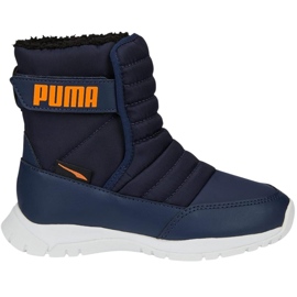 Puma Nieve Wtr Ac Ps children's shoes, navy blue 380745 06 1 Puma Nieve Wtr Ac Ps children's shoes, navy blue 380745 06 1
