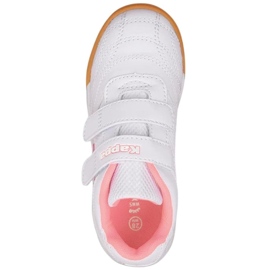 Kappa Kickoff K children's shoes white and pink 260509K 1072 2