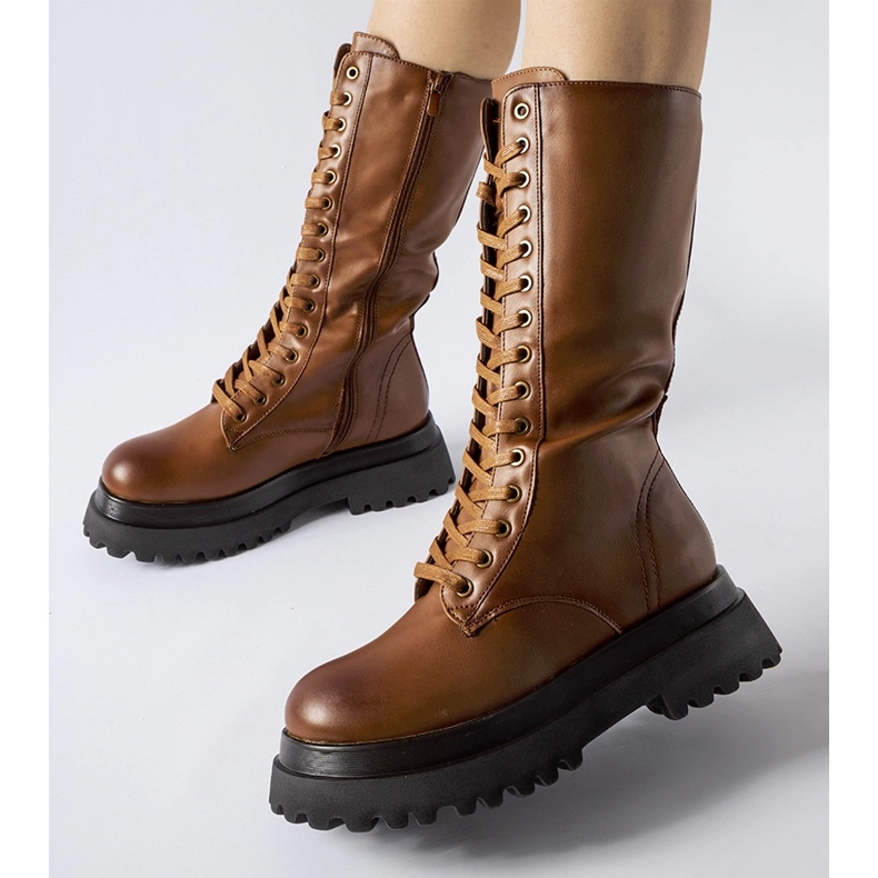 Brown high insulated boots from Upton 1