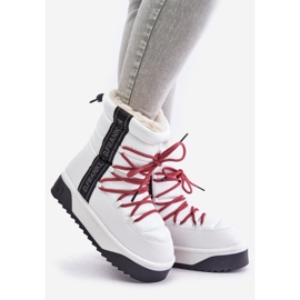 Women's Snow Boots With a Thick Sole Vegan D.Franklin DFSH371007 White 1