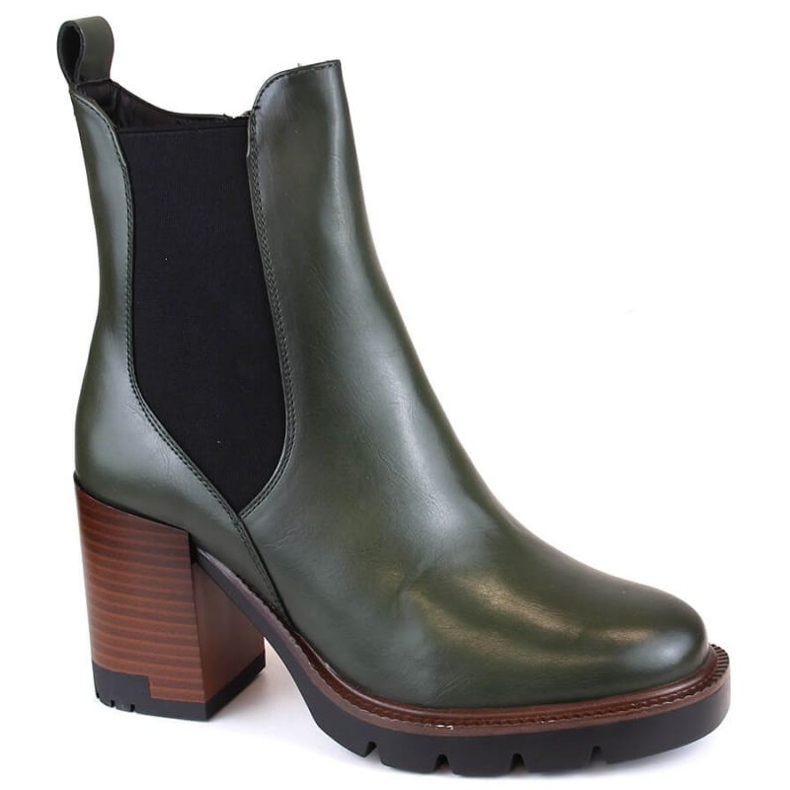 Insulated ankle boots Potocki W WOL199 green 1