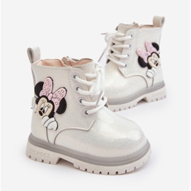 Children's Minnie Mouse Warm Boots White Tarmi 1