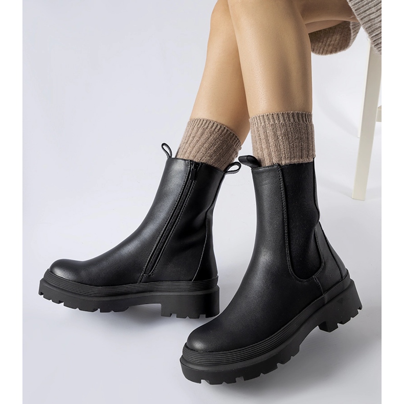 Black slightly insulated Bethesda ankle boots 1 Black slightly insulated Bethesda ankle boots 1