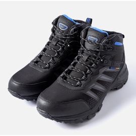Black men's Venanzio trekking shoes 1