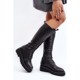 Women's Over-the-Knee Insulated Over-The-Knee Boots, Black Lliclies 2