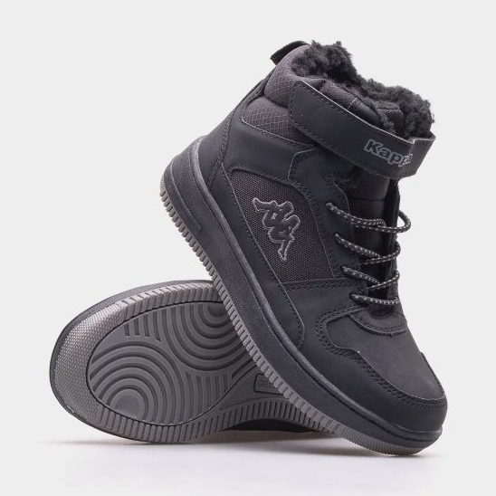 Kappa Shab Fur K Jr 260991K-1111 shoes black 1