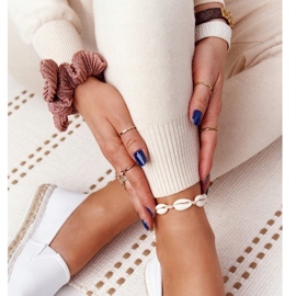 Leather Espadrilles On A Braided Sole Big Star HH274506 White 3