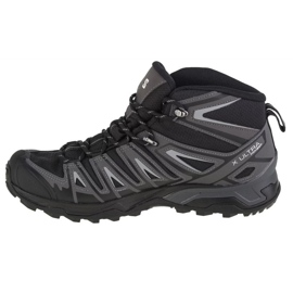 Salomon X Ultra Pioneer Mid Gtx M 471703 shoes black 1