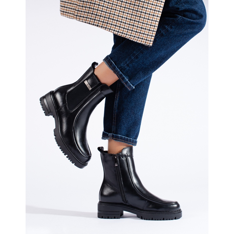 W. Potocki Potocki black women's Chelsea boots 2 W. Potocki Potocki black women's Chelsea boots 2