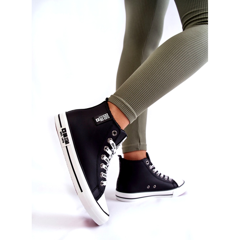 Classic High Insulated Sneakers Big Star KK274598 Black 4 Classic High Insulated Sneakers Big Star KK274598 Black 4