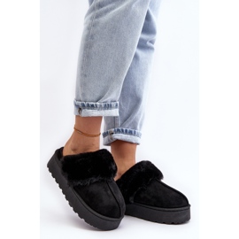 Women's Snow Boots On Platform Black Phiniopis 2