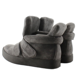 GF-jx29 Gray suede sneakers grey 1