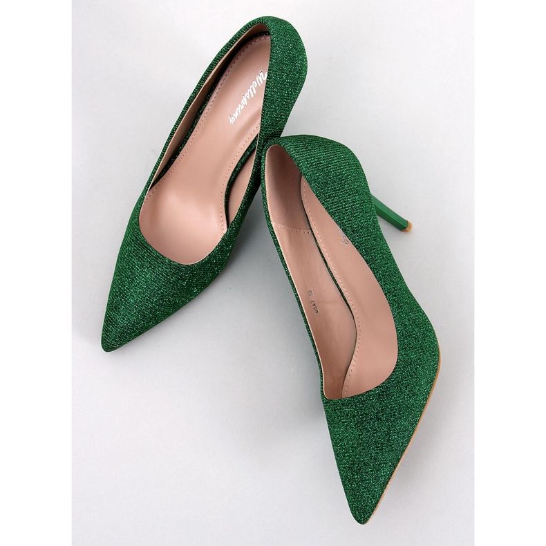 Maineri Green women's high heels 1
