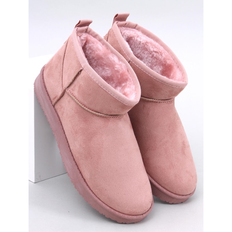 Emus short snow boots Leav Pink 1
