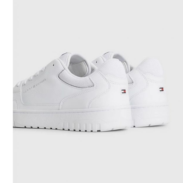 Tommy Hilfiger Basket Core Leather M shoes FM0FM04727YBS white 1 Tommy Hilfiger Basket Core Leather M shoes FM0FM04727YBS white 1