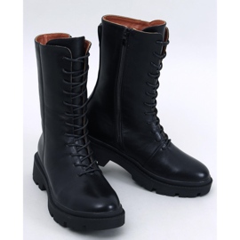 Heap Nero lace-up ankle boots black 1