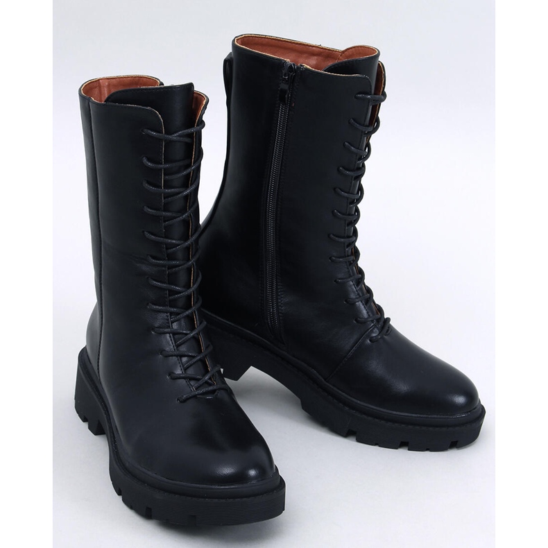 Heap Nero lace-up ankle boots black 1