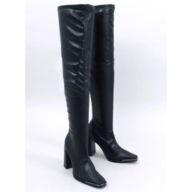 Marlone Black high-heeled mules 1