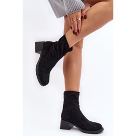 Women's Low Heel Boots Black Aphroteia 2