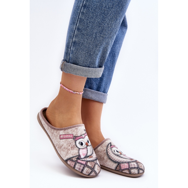 Home Flip-flops Owl Inblu Flip-Flops GF000018 Beige 2