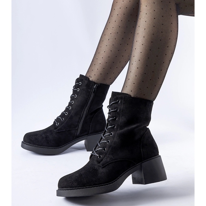Black classic Southern ankle boots 1