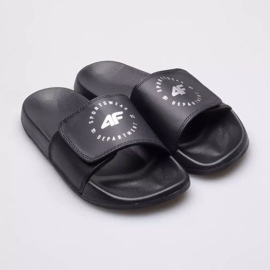Women's Sports Flip-Flops 4F 4FJSS23FFLIM080-21S black 1