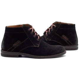 Olivier Black men's Jodhpur boots 605 5