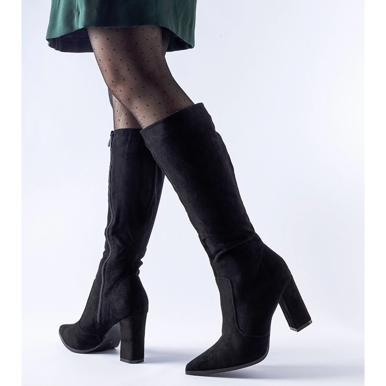 Black classic Altona pointed-toe boots 2