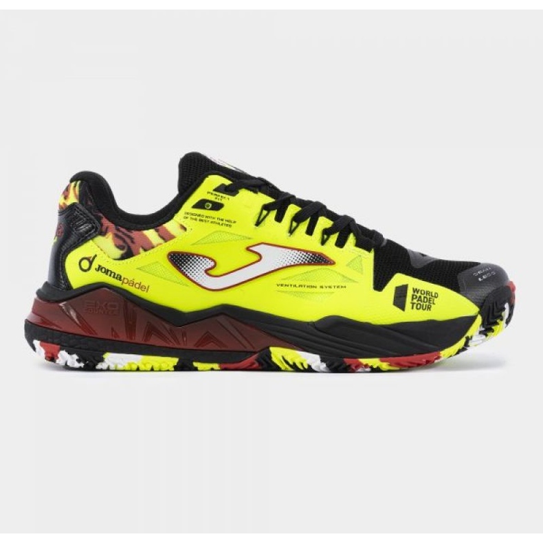 Joma T.Spin 2309 M TSPINS2309P shoes yellow 1