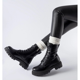 Black insulated Heights boots 2