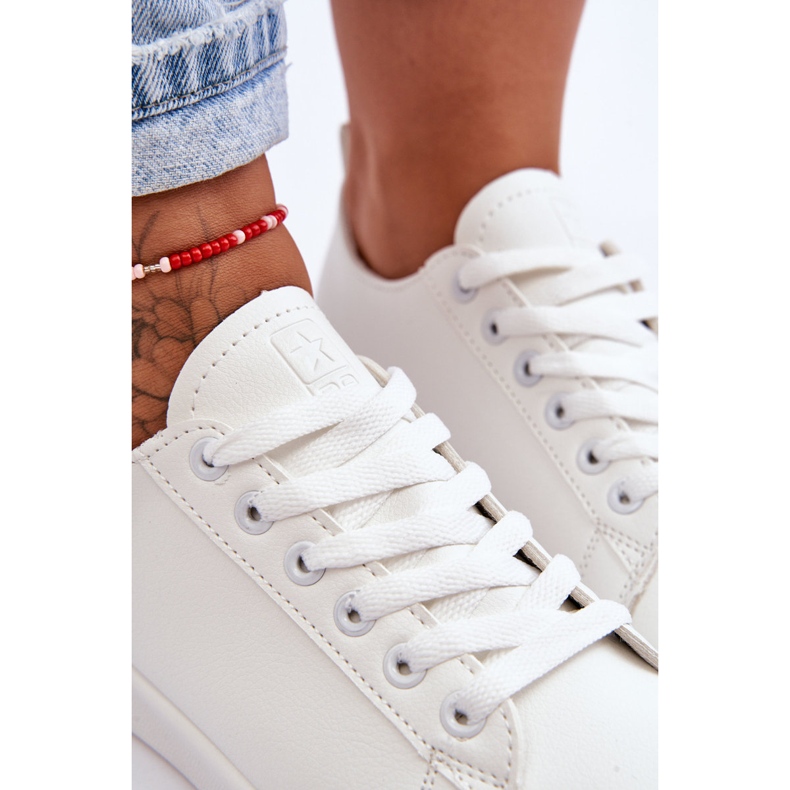 News Women's Leather Classic Sneakers White Unlimited 4
