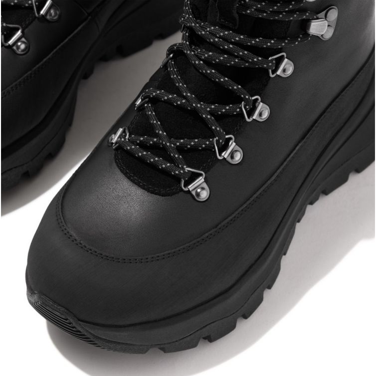 FitFlop Neo-D-Hyker Waterproof Fabric/Suede Walking Boots W GP3-090 black 1 FitFlop Neo-D-Hyker Waterproof Fabric/Suede Walking Boots W GP3-090 black 1