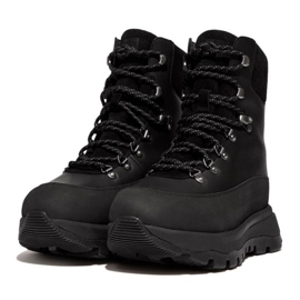 FitFlop Neo-D-Hyker Waterproof Fabric/Suede Walking Boots W GP3-090 black 4 FitFlop Neo-D-Hyker Waterproof Fabric/Suede Walking Boots W GP3-090 black 4