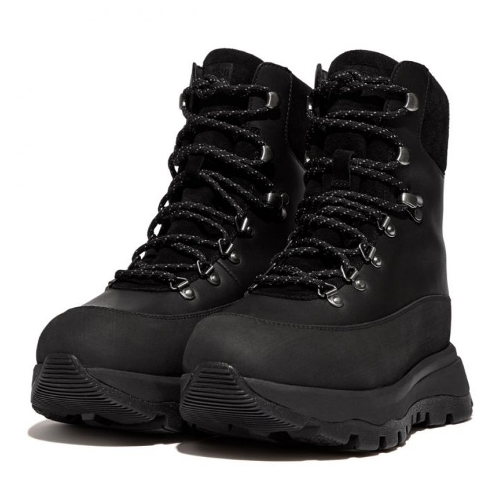 FitFlop Neo-D-Hyker Waterproof Fabric/Suede Walking Boots W GP3-090 black 4 FitFlop Neo-D-Hyker Waterproof Fabric/Suede Walking Boots W GP3-090 black 4