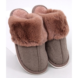 Gregory Mocca men's herringbone slippers beige 1 Gregory Mocca men's herringbone slippers beige 1