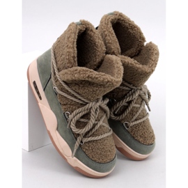 Remal Green insulated snow boots 1