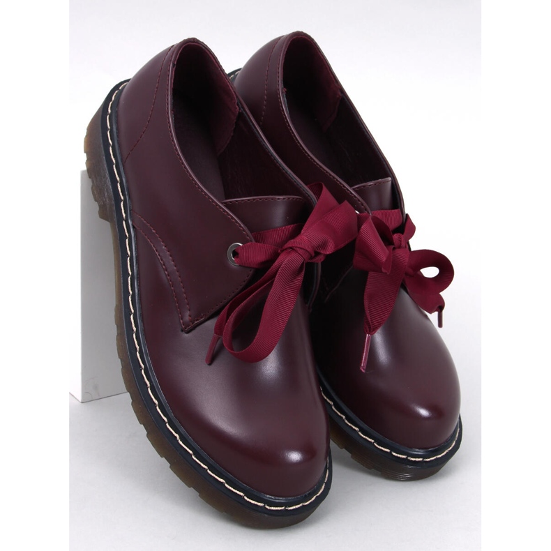 Sherone Wine Red Women's Shoes 1