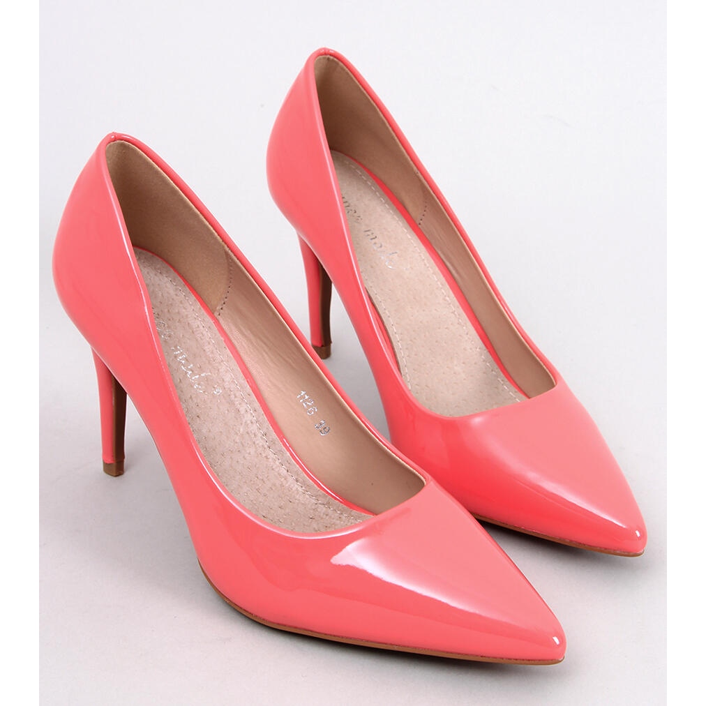 Coral pink sales high heels