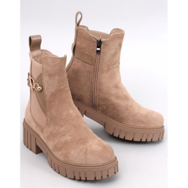 Errol Beige platform Chelsea boots 1