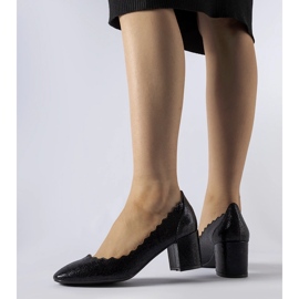 Black Remanzacco high-heeled pumps 1