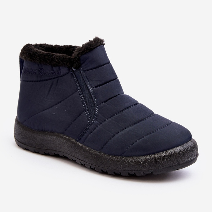Enmore Insulated Low Women's Snow Boots Navy Blue 1