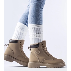 Brown insulated Medole boots 1