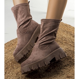 Makayla brown women's boots 1