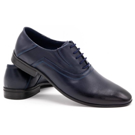 Olivier Men's formal shoes 291 navy blue 2