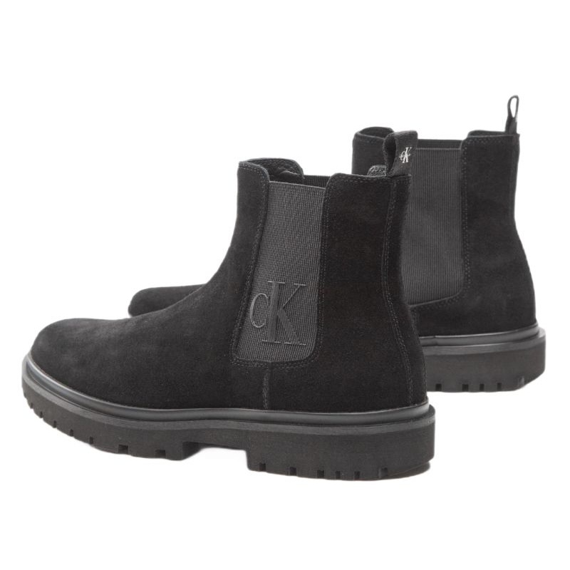 Suede calvin hot sale klein boots