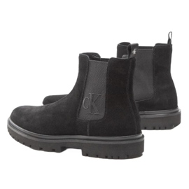 Calvin Klein Jeans Lug Mid Chelsea Boot M YM0YM00271 shoes black 1