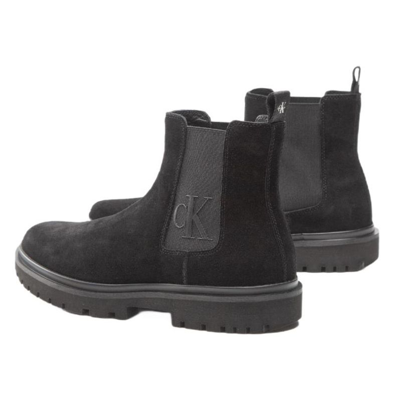 Calvin Klein Jeans Lug Mid Chelsea Boot M YM0YM00271 shoes black 1
