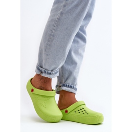 Women's Light Flip-Flops Crocs Big Star II275006 Green 1