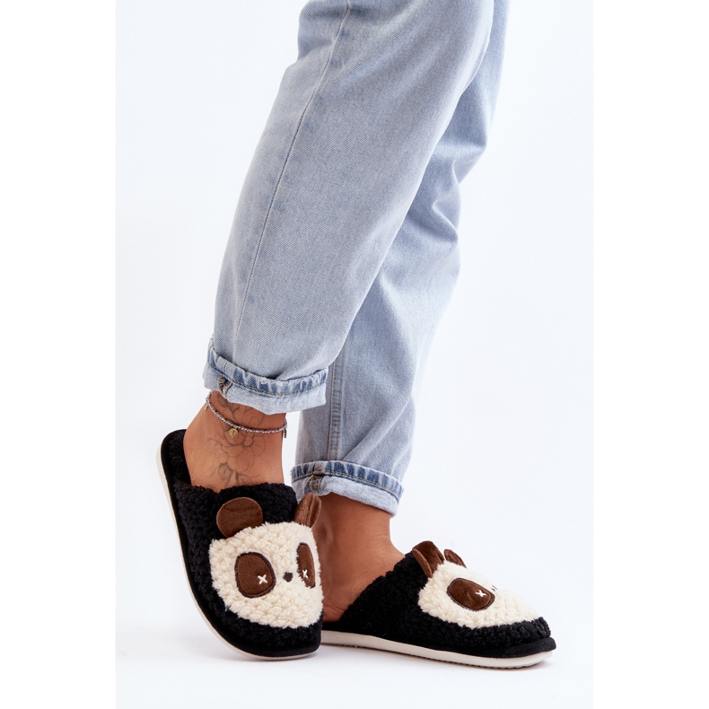 Warm Women's Slippers Black Priseth 1