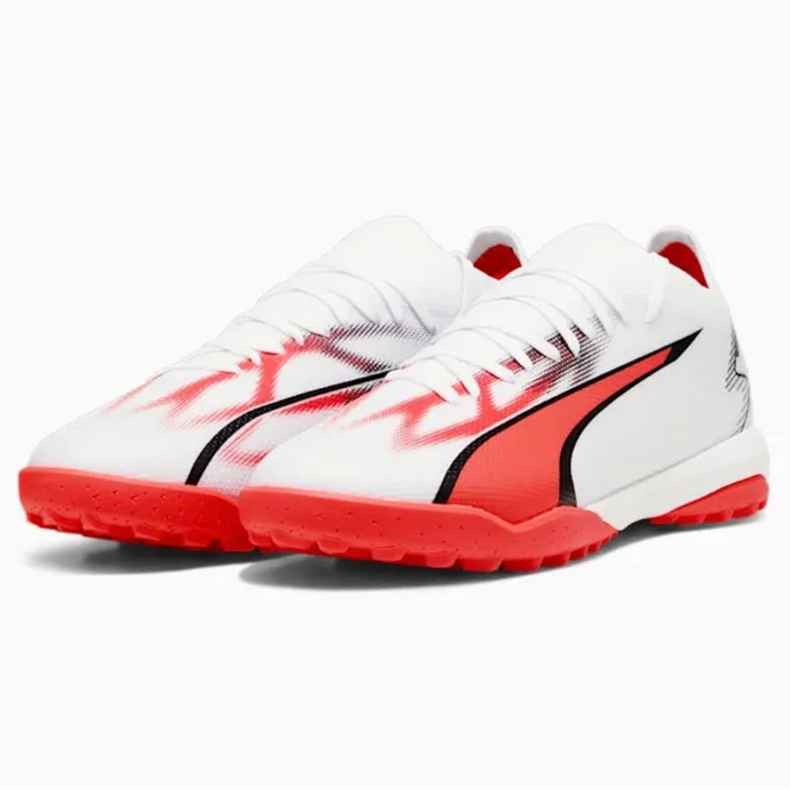 Puma Ultra Match Tt M 107521-01 football shoes white 1
